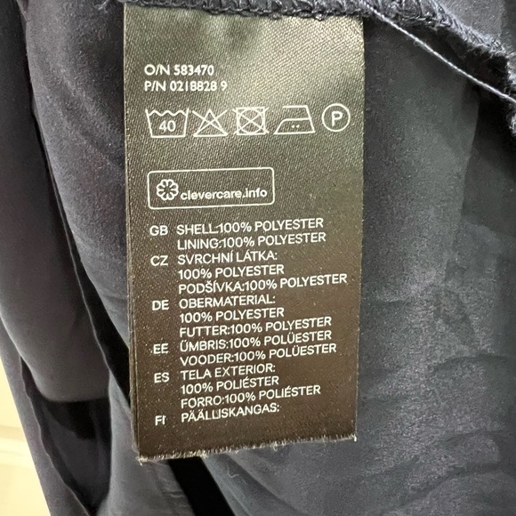 H&M midi high-low chiffon dress - Picture 3 of 5